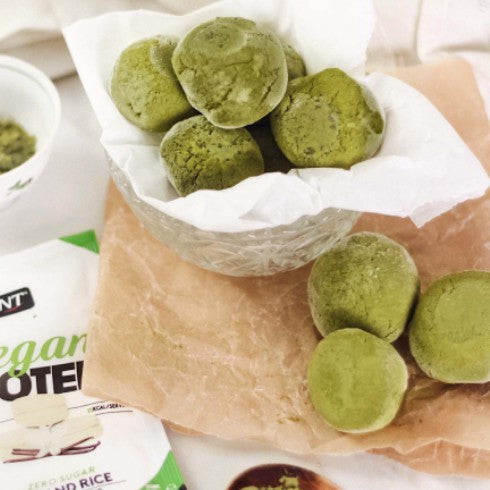 Mochis protéinés au Matcha