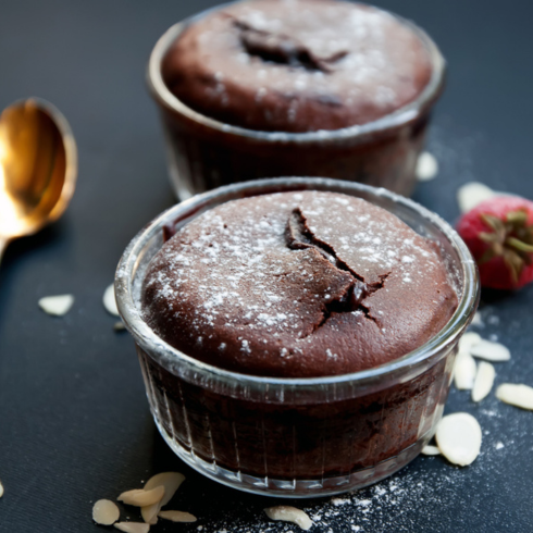 Moelleux au chocolat protéiné