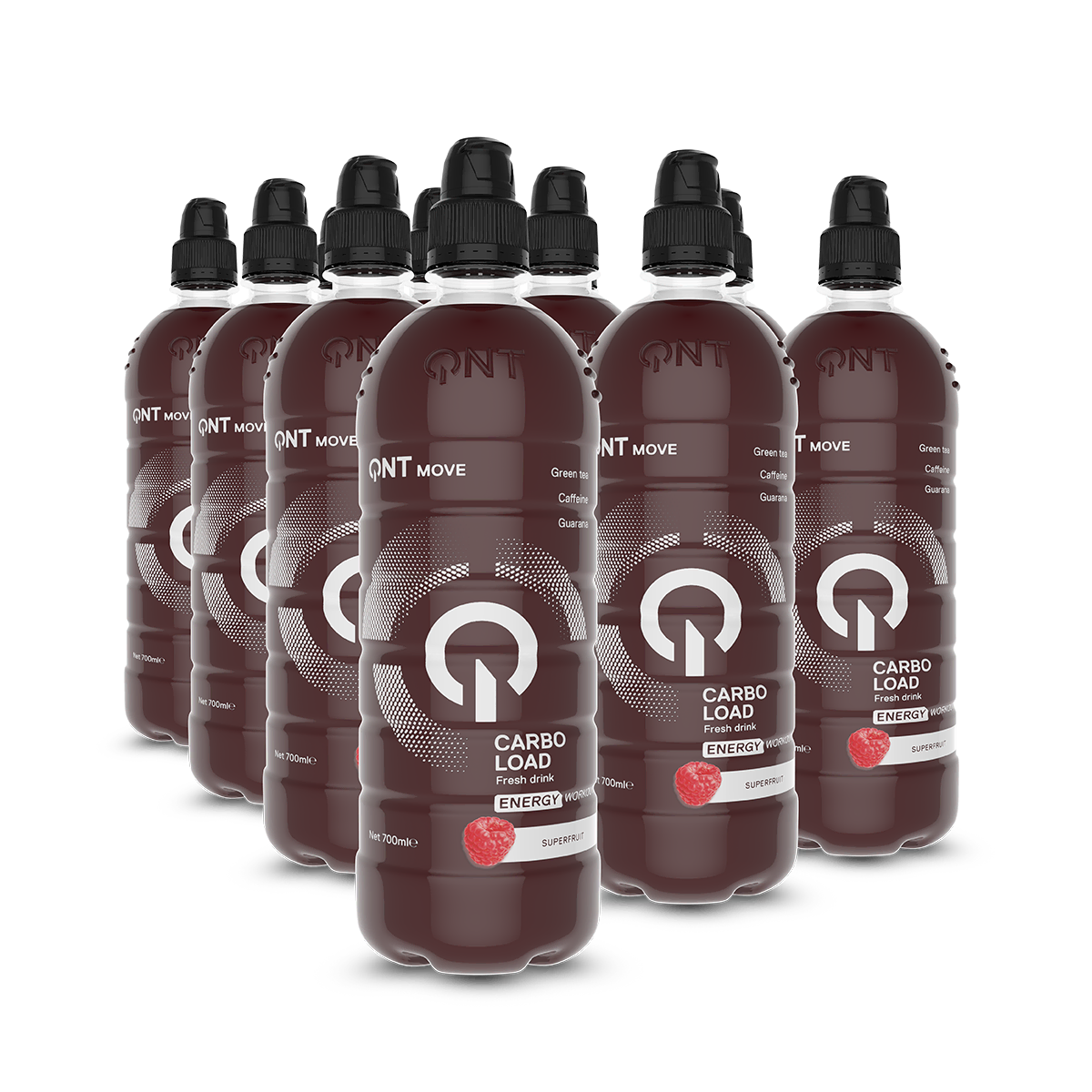 Boisson glucidique QNT Carbo Load fruits rouges 700 ml