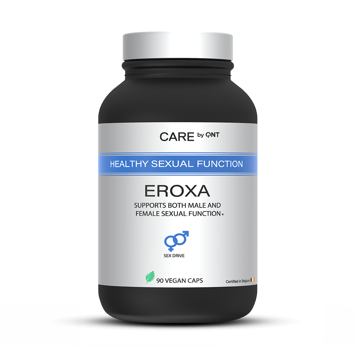 Complément alimentaire QNT Eroxa, formule pour la fonction sexuelle en gélules vegan
