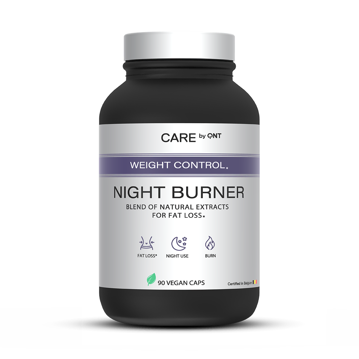 Complément alimentaire QNT Night Burner, brûleur de graisses nocturne en gélules vegan