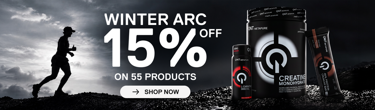 WINTER ARC QNT: 15% off on 55 products