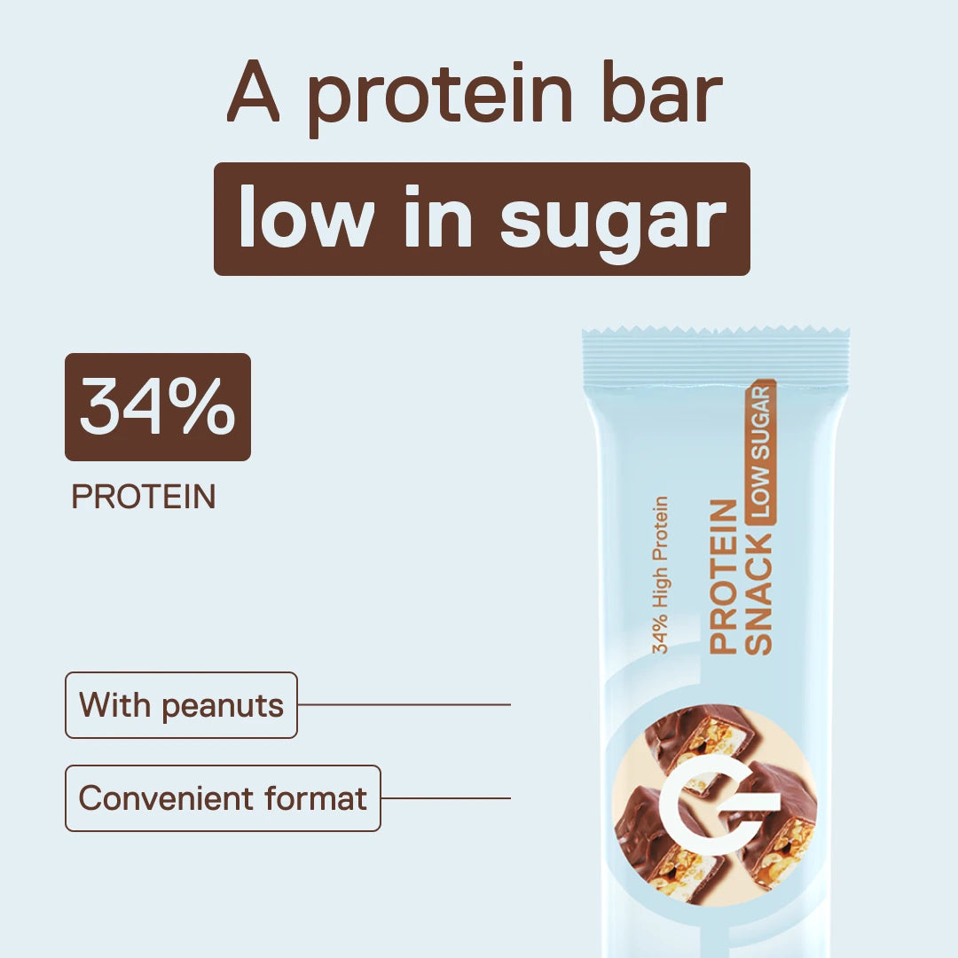 QNT LIIIFE Protein Snack Peanut – low-sugar protein bar with peanuts