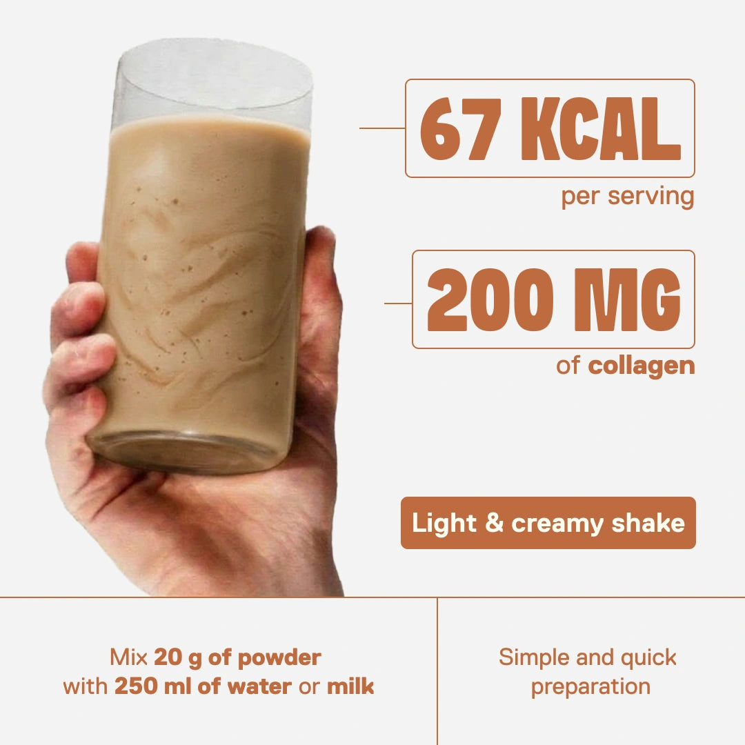 Skinny Protein iced coffee — L-carnitine, collagen and B vitamins for active breaks