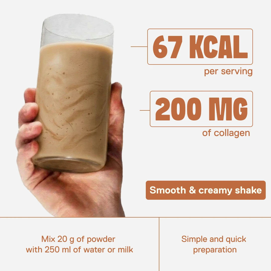 Skinny Protein iced coffee — L-carnitine, collagen and B vitamins for active breaks