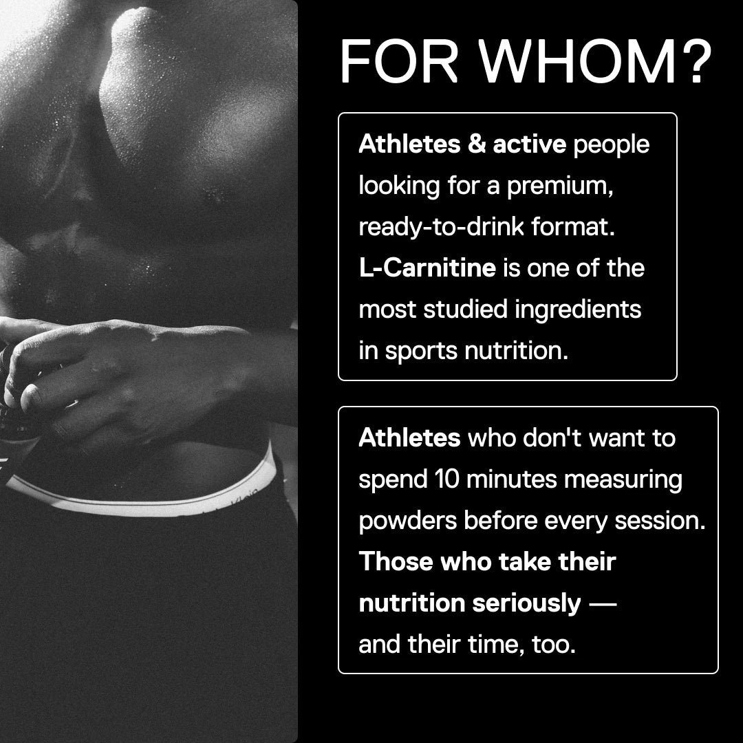 Metapure L-Carnitine – ready-to-drink format for athletes and active people