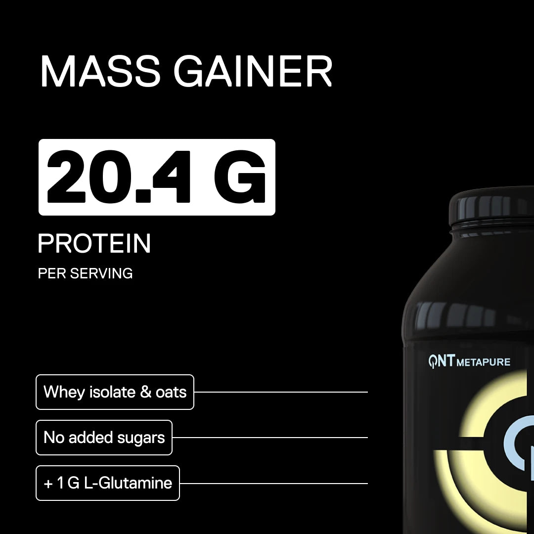 QNT Metapure Mass Whey Isolate Gainer — Vanilla — visual 1