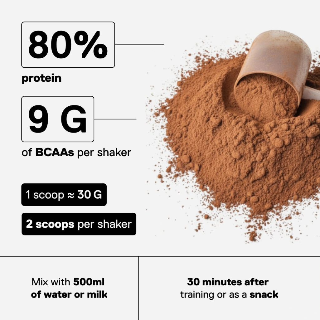 QNT Metapure Prime Whey Belgian Chocolate Brownie flavor - High in protein, perfect for recovery