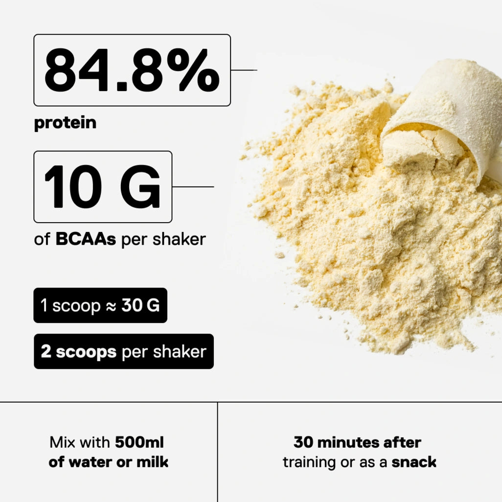 QNT Metapure Prime Whey Vanilla flavor - High in protein, low in sugar, perfect for daily use