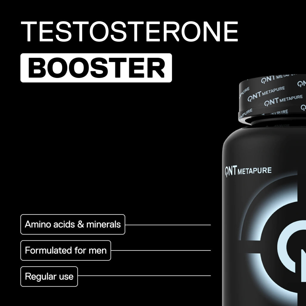QNT Metapure Testek - Testosterone booster, complete nutritive formula, 120 capsules