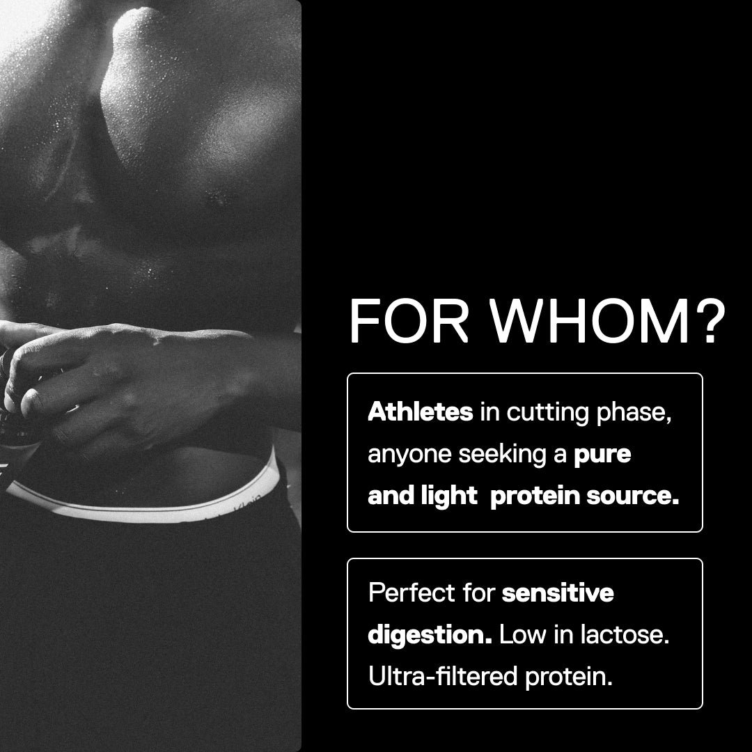 QNT Metapure Whey Isolate: ideal for athletes in cutting phase, low lactose protein source