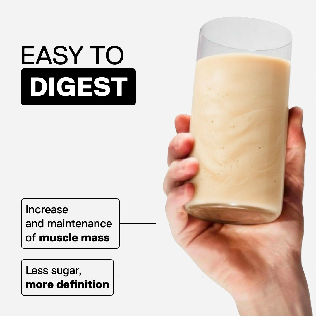 QNT raspberry whey isolate shake easy digestion muscle mass support no added sugars