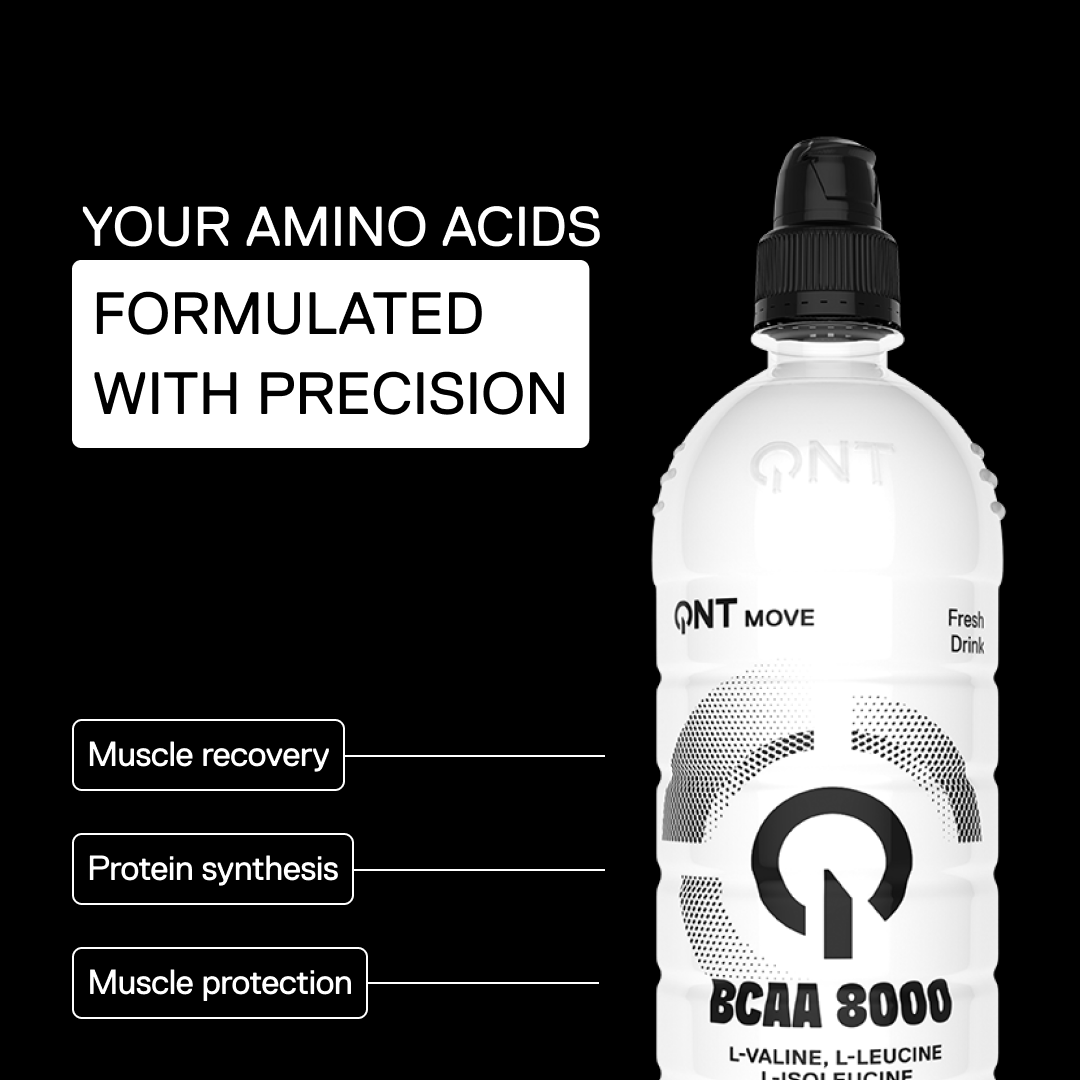 QNT MOVE BCAA 8000 Grapefruit – amino acids formulated with precision