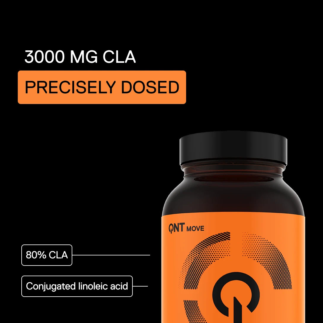 QNT MOVE CLA 3000 mg – precisely dosed with 80% CLA
