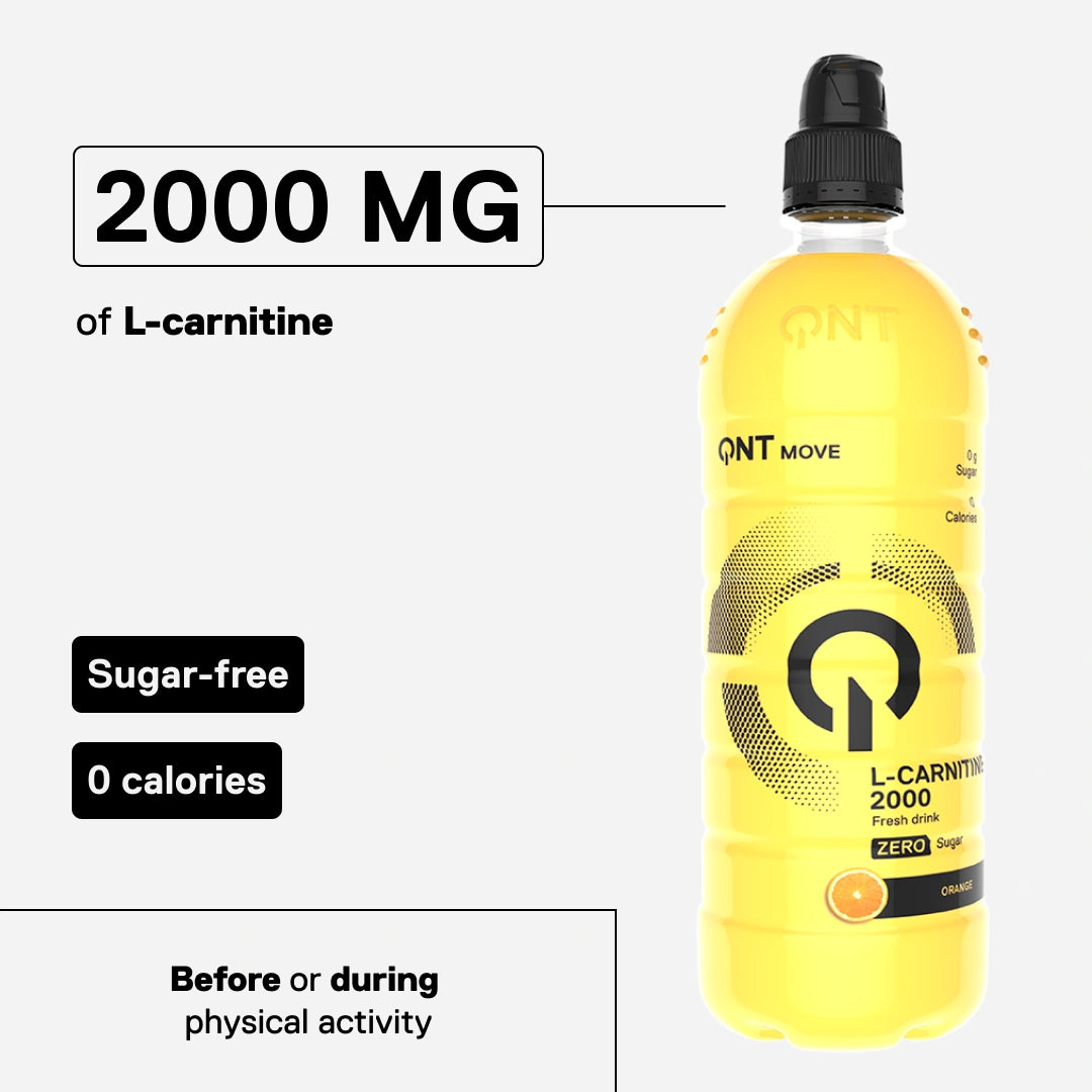 L-Carnitine 2000 mg MOVE orange — 2000 mg of L-carnitine to support training effort