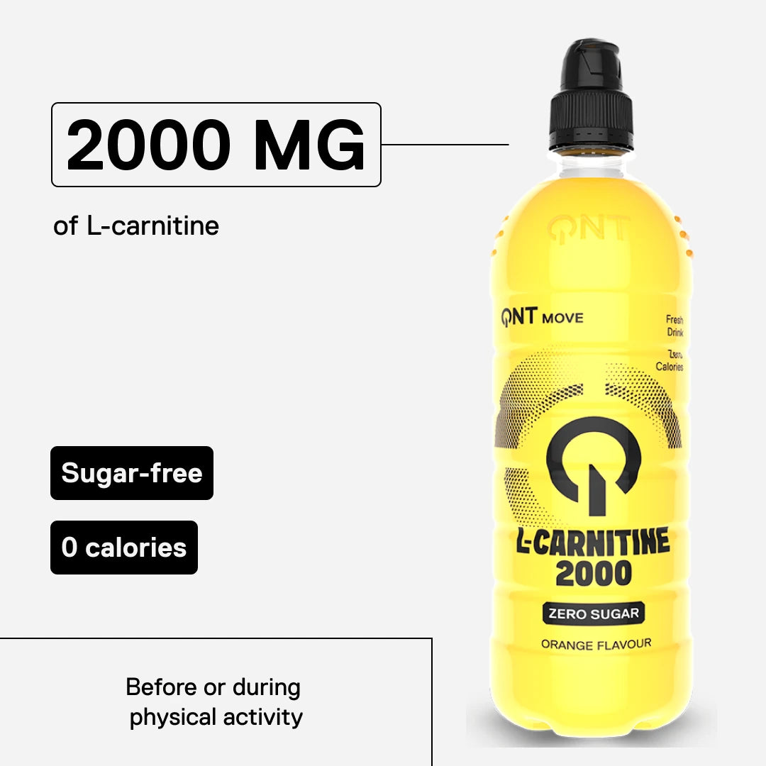 L-Carnitine 2000 mg MOVE orange — 2000 mg of L-carnitine to support training effort