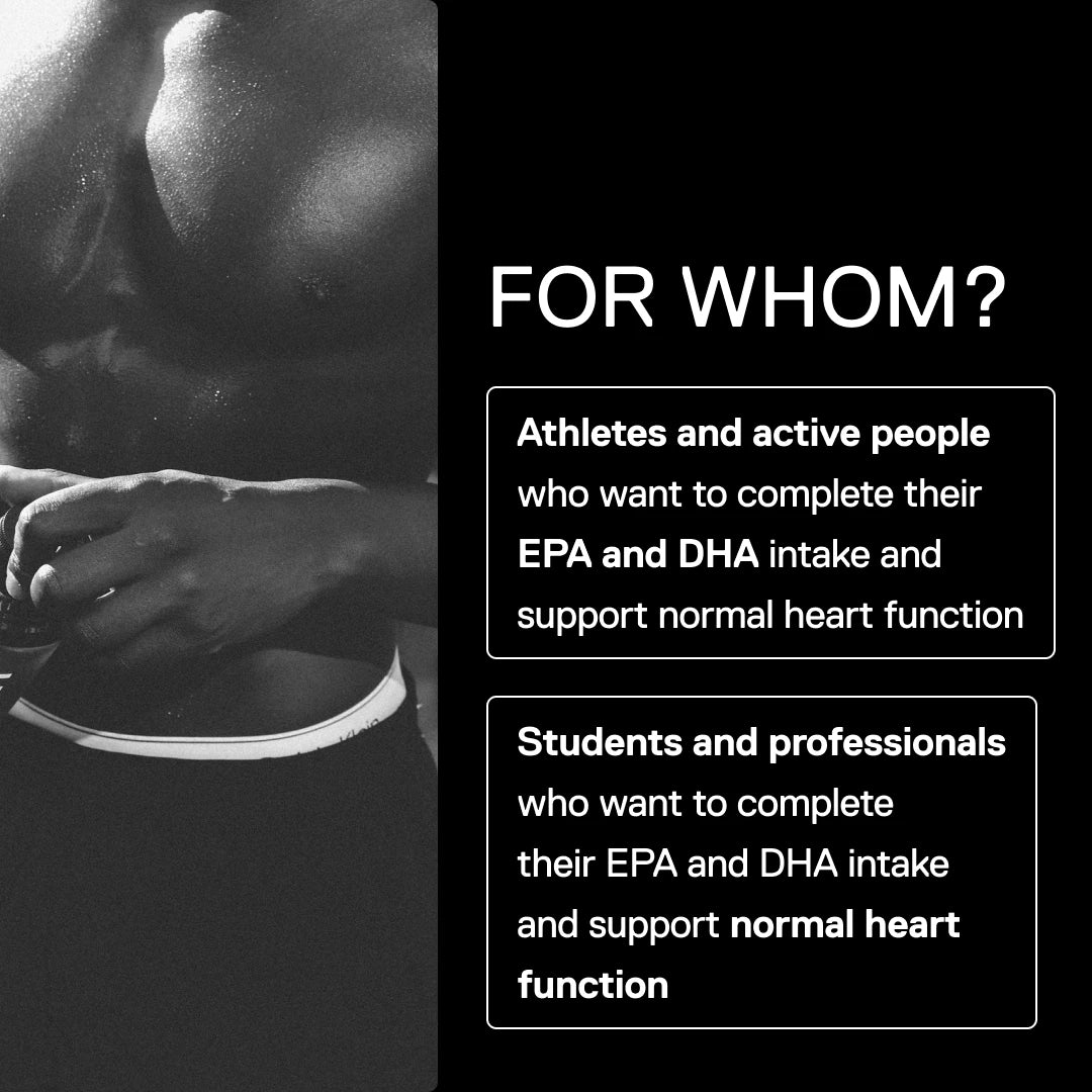 QNT MOVE Omega-3 for athletes, active people, students and professionals