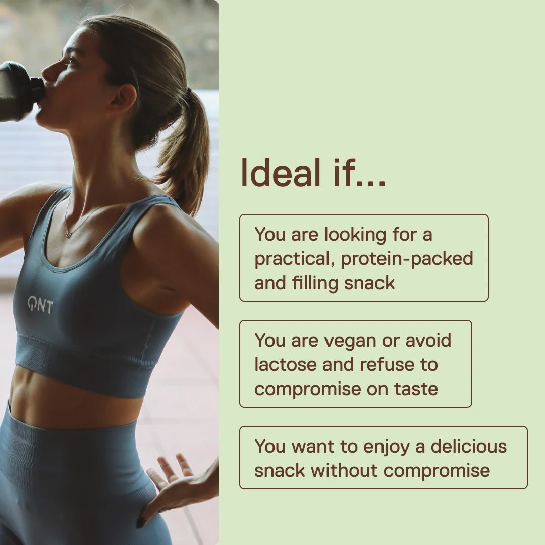 QNT Life Protein Wafer Vegan Hazelnut – delicious vegan protein snack
