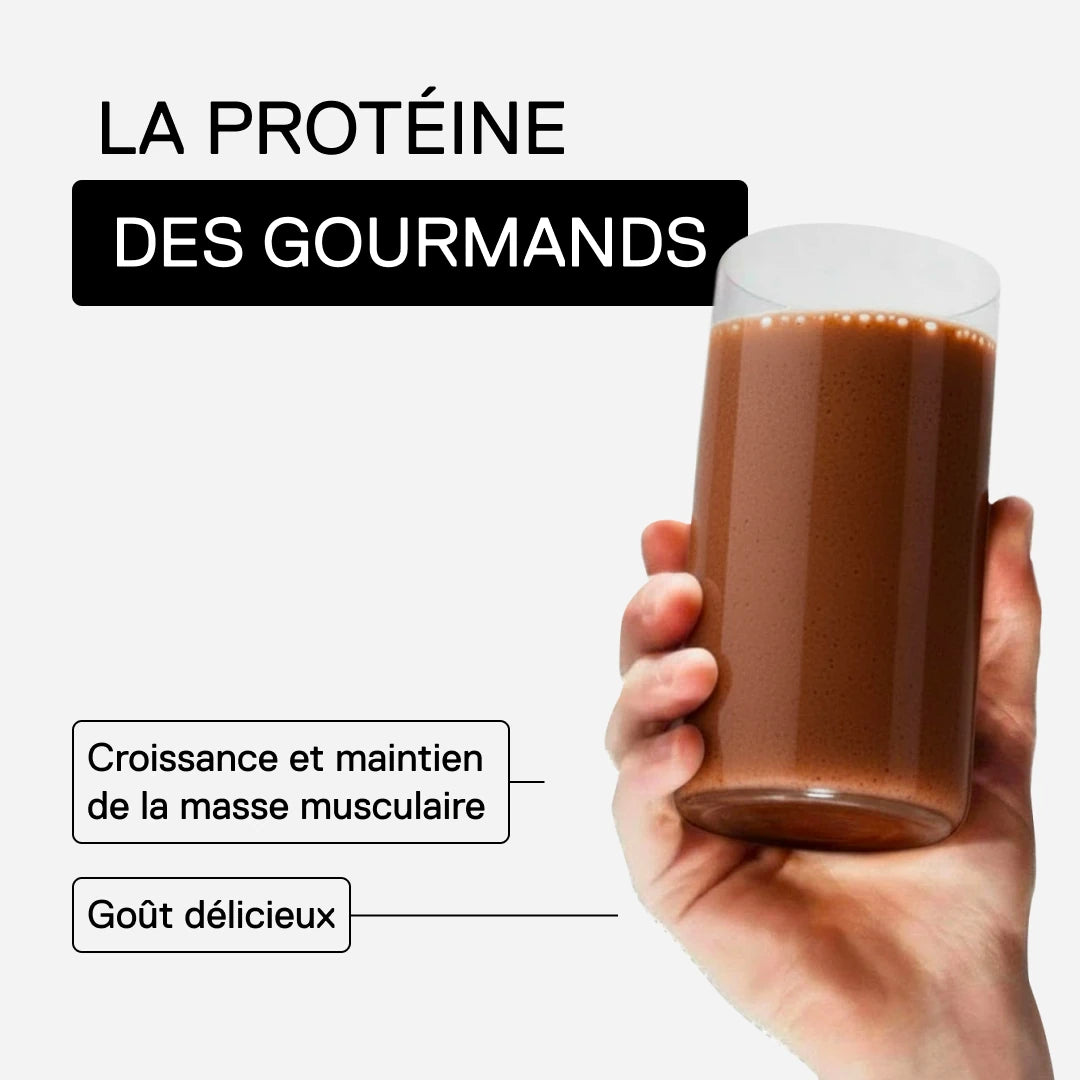 QNT Delicious Whey Protein Chocolat Belge – shake protéiné chocolat pour la masse musculaire