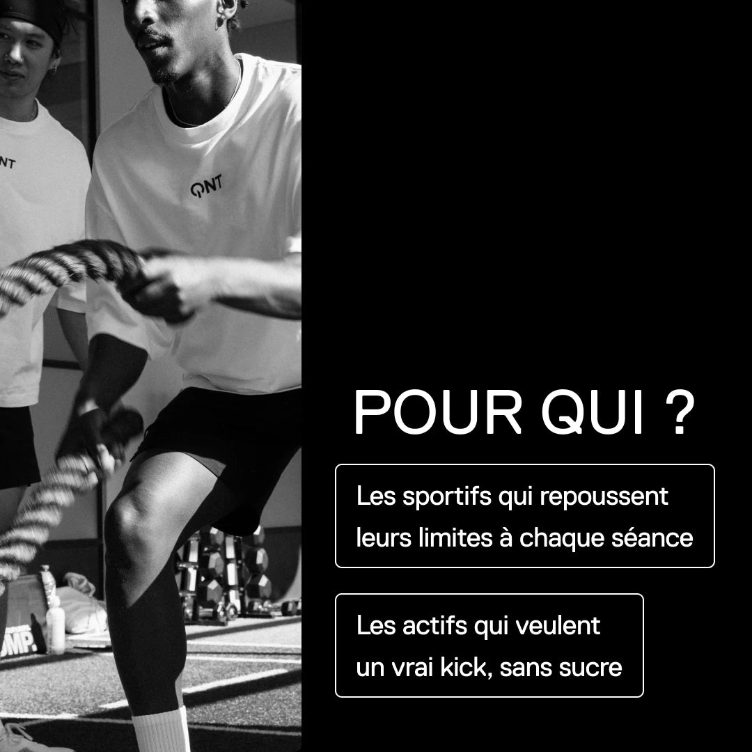 QNT MOVE Guarana Kick Citron Citron Vert – boisson pre-workout pour les sportifs actifs