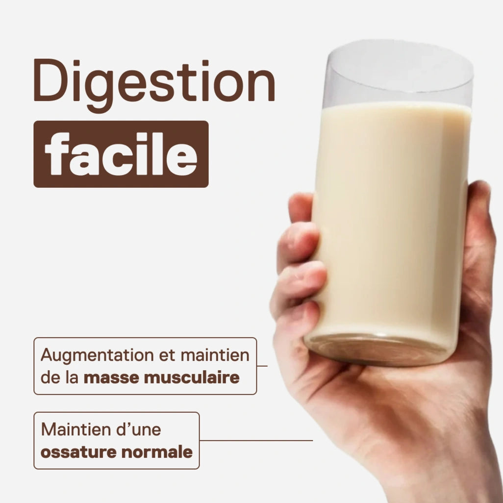 Light Digest Whey QNT saveur Coco à mélanger - Texture légère et rafraîchissante, sachet de 500 g