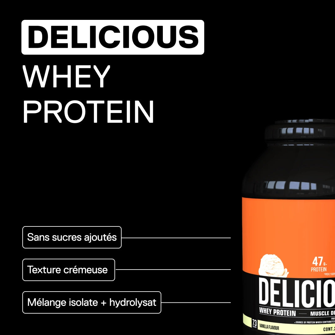 QNT Metapure Delicious Whey protéine en poudre — Vanille — visuel 1