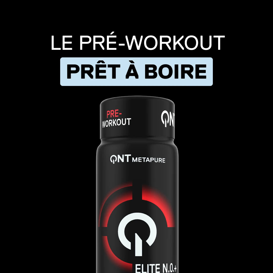 Pré-workout prêt à boire QNT Metapure Elite N.O.+