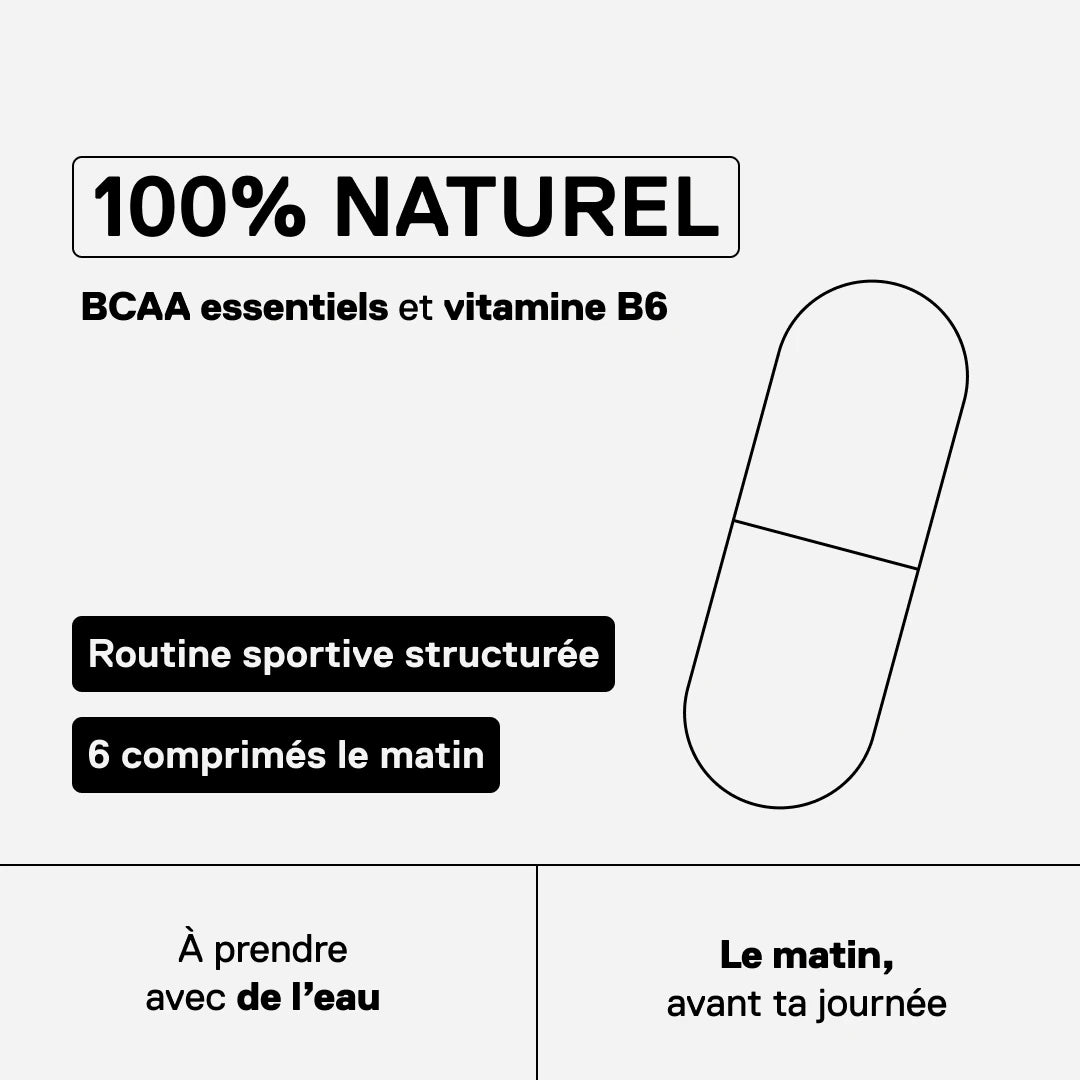 QNT Metapure Matrix BCAA 4800 comprimés — visuel 2