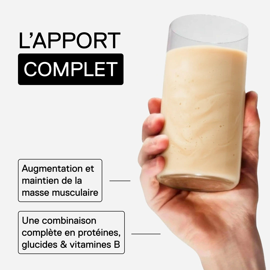 QNT Metapure Muscle Mass 3000 gainer protéiné — Banane