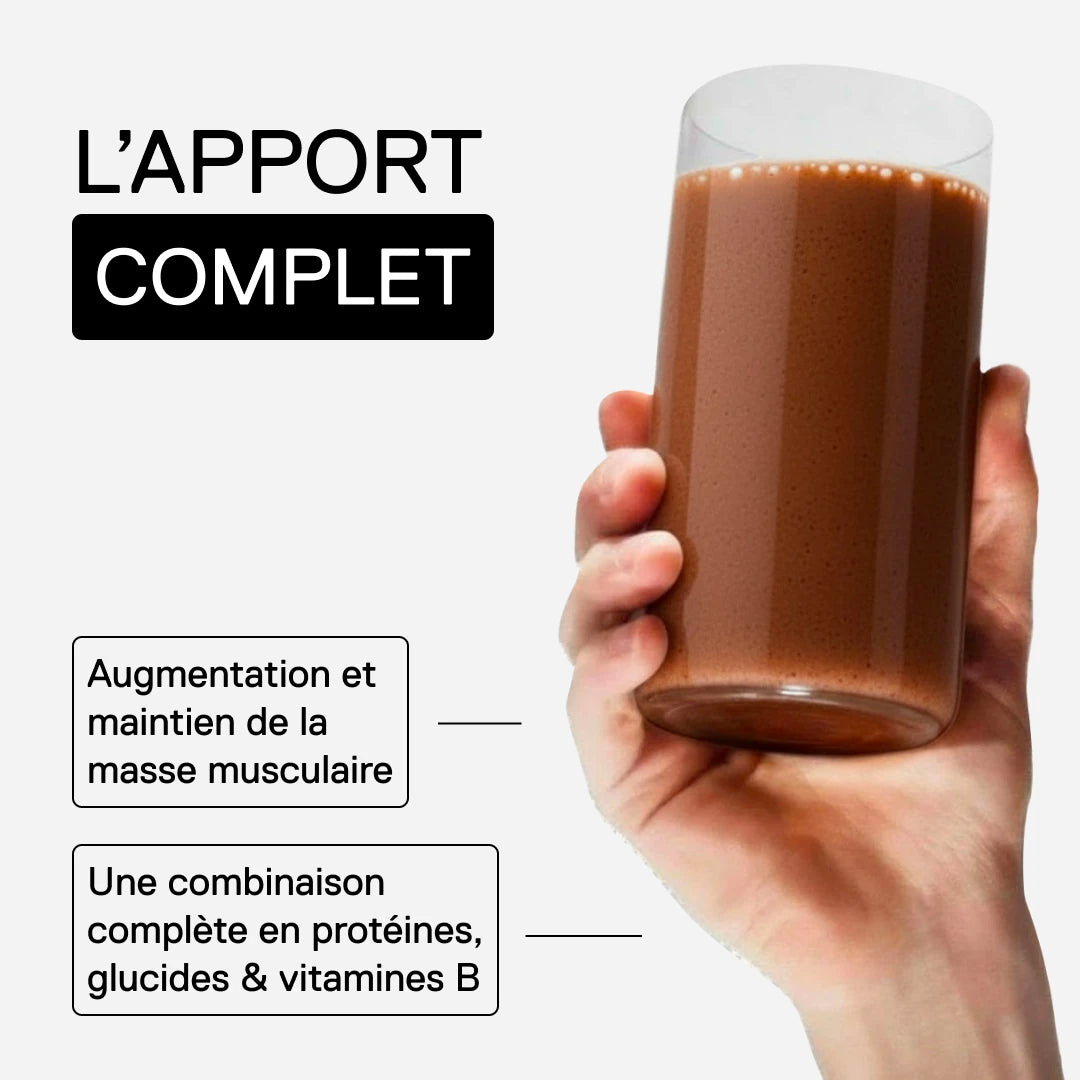 QNT Metapure Muscle Mass 3000 gainer protéiné — Chocolat