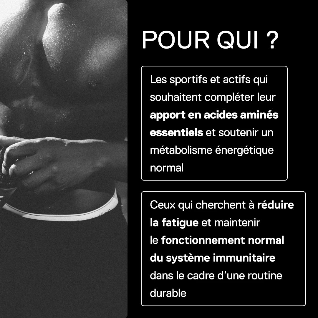 QNT MOVE BCAA pour les sportifs et personnes actives, avec acides aminés essentiels et vitamine B6