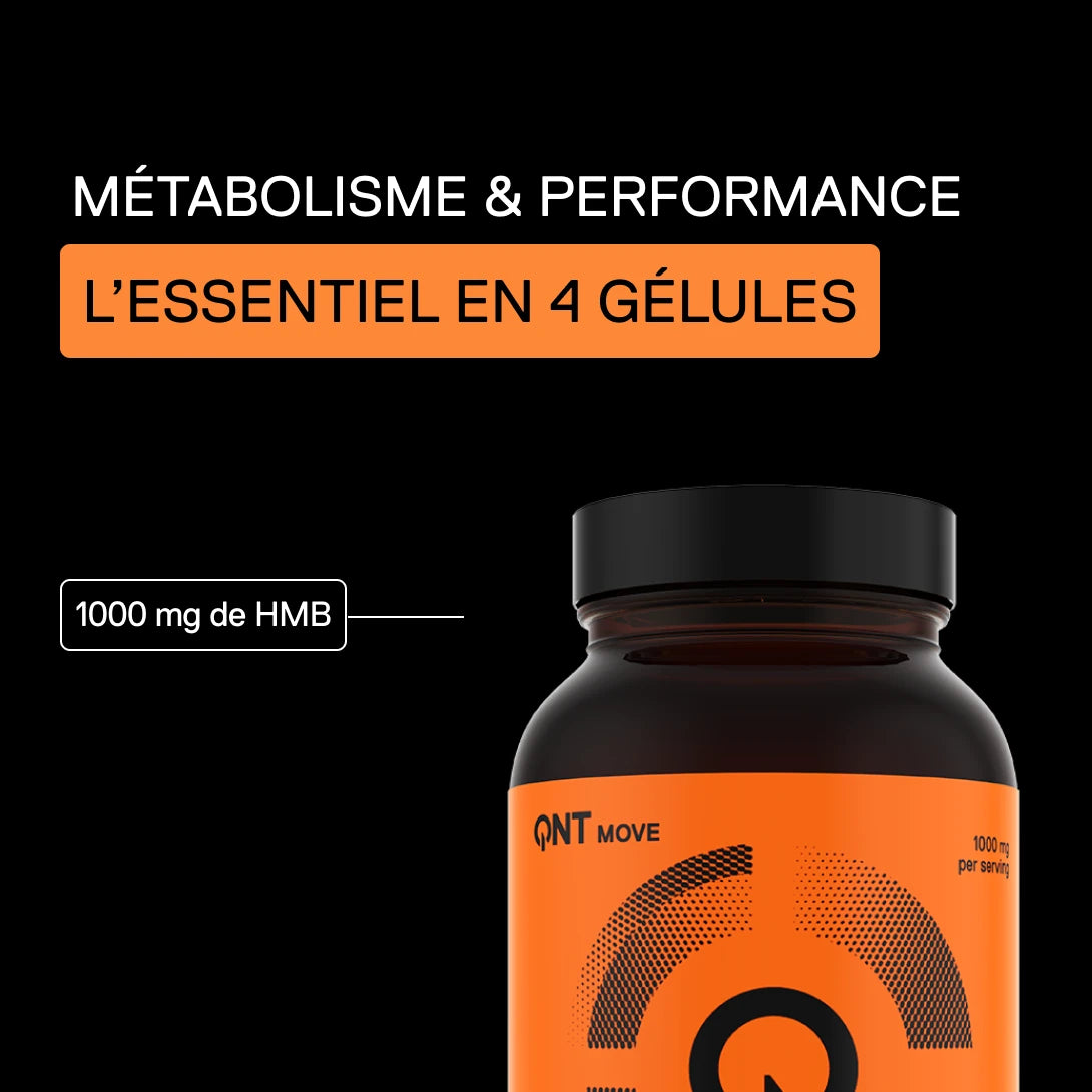 Complément QNT MOVE HMB – 1000 mg de HMB par portion