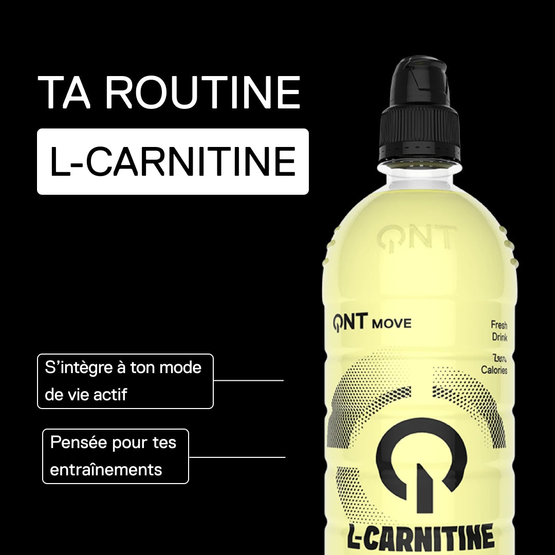 L-Carnitine 2000 mg MOVE citron-citron vert — boisson prête-à-boire 700 ml pour un mode de vie actif