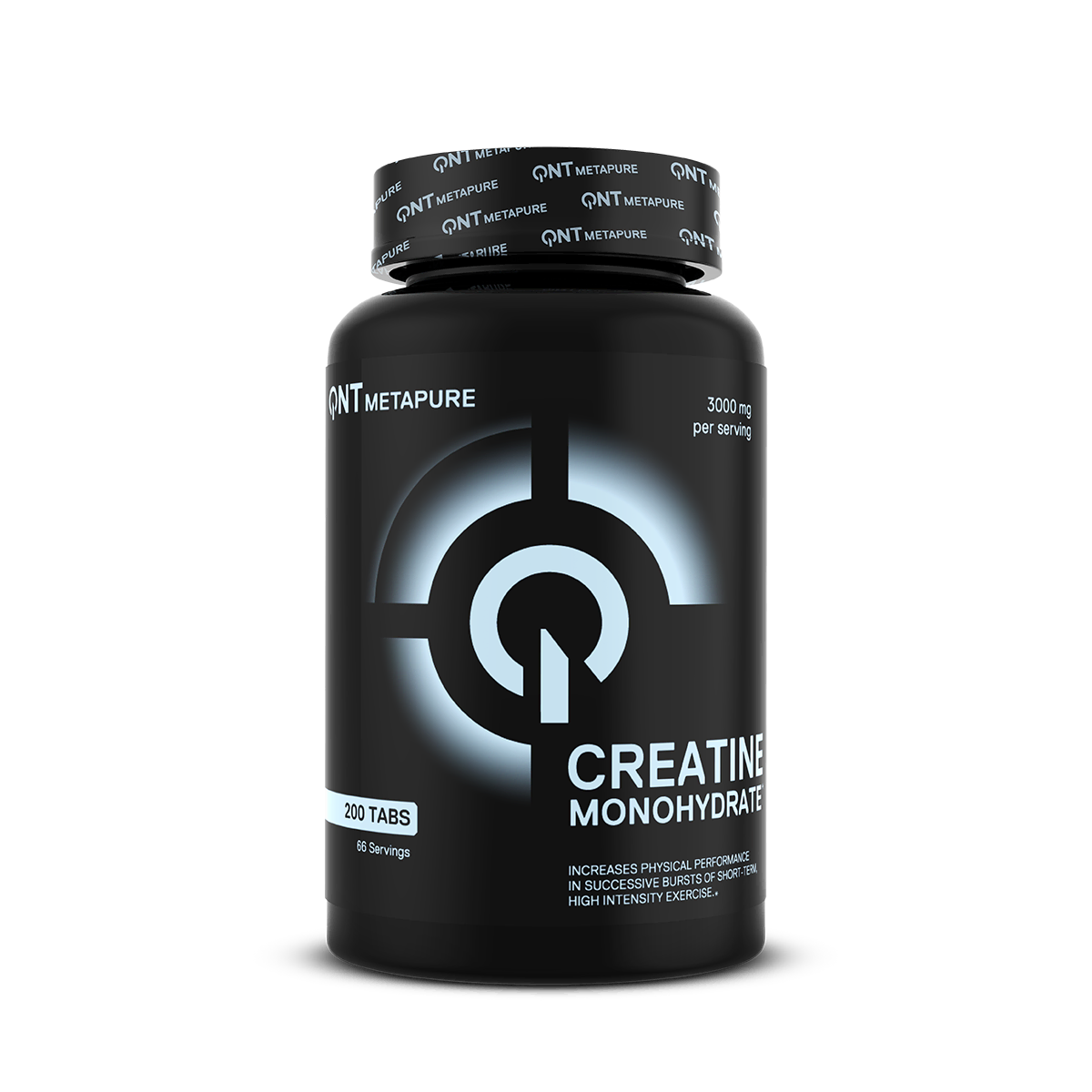Créatine monohydrate QNT 3000 mg 200 comprimés