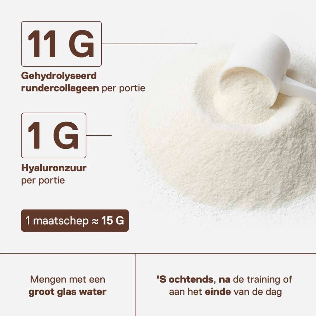 QNT LIIFE Collagen Care - Collageen in poedervorm verrijkt met vitamine C, biotine, zink en magnesium, formaat 390 g