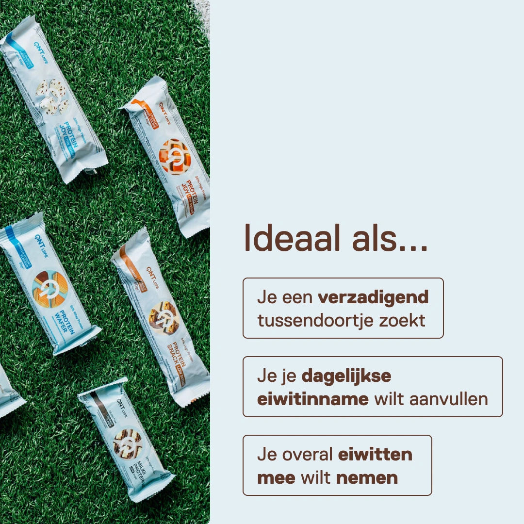 Protein Joy LIIFE — de reep die je pauze verandert in eiwitrijk genot, QNT-assortiment
