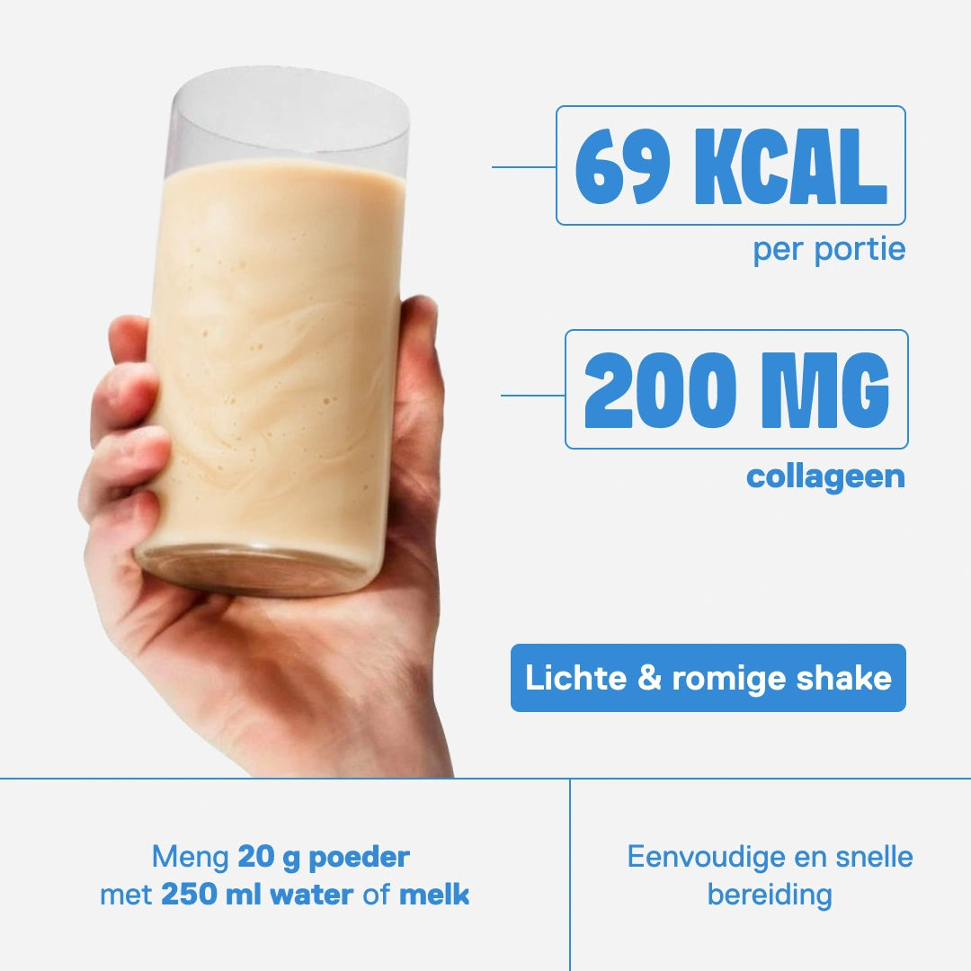 Skinny Protein vanille — L-carnitine, collageen en B-vitamines voor dagelijkse ondersteuning