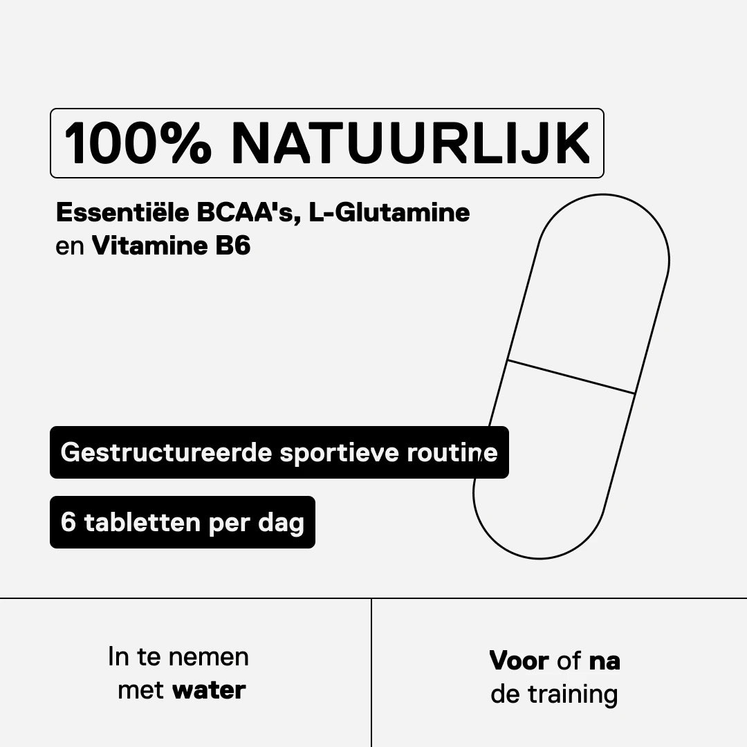 QNT Metapure BCAA 4:1:1 + L-Glutamine tabletten — visual 2