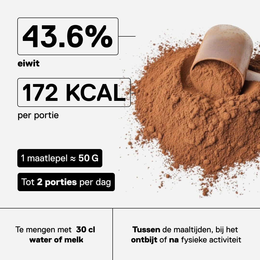 QNT Metapure Mass Whey Isolate Gainer — Belgische chocolade — visual 2