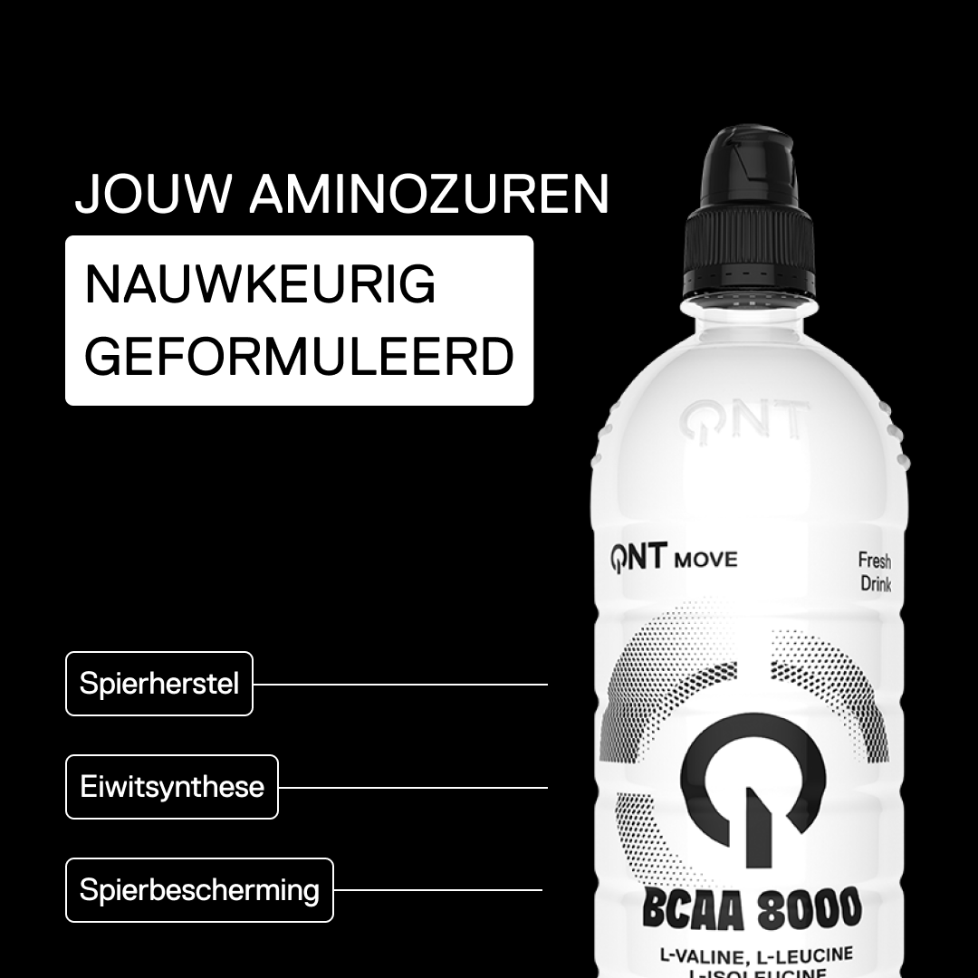 QNT MOVE BCAA 8000 Grapefruit – nauwkeurig geformuleerde aminozuren