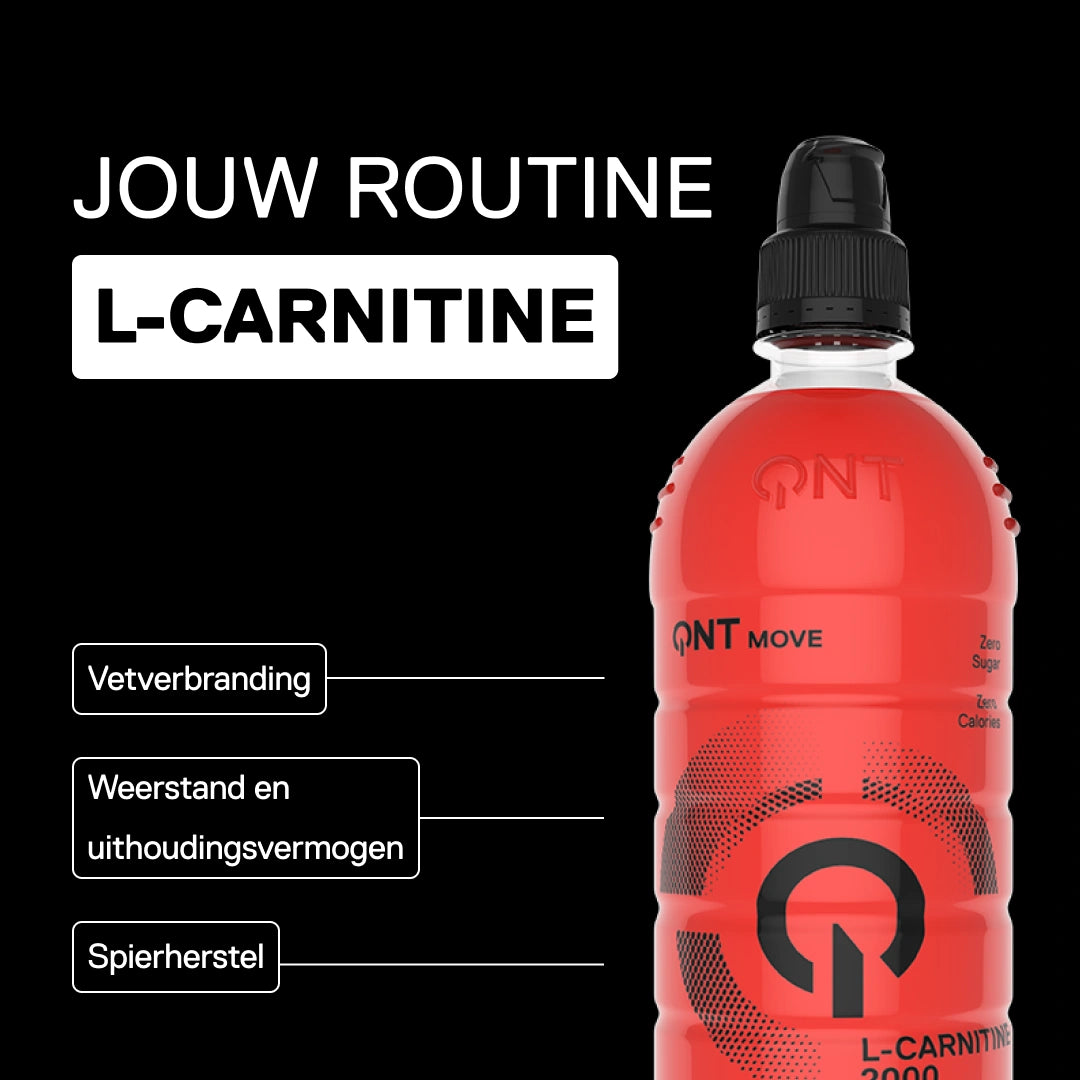 L-Carnitine 2000 mg MOVE veenbes-citroen — ready-to-drink drank 700 ml voor een actieve levensstijl