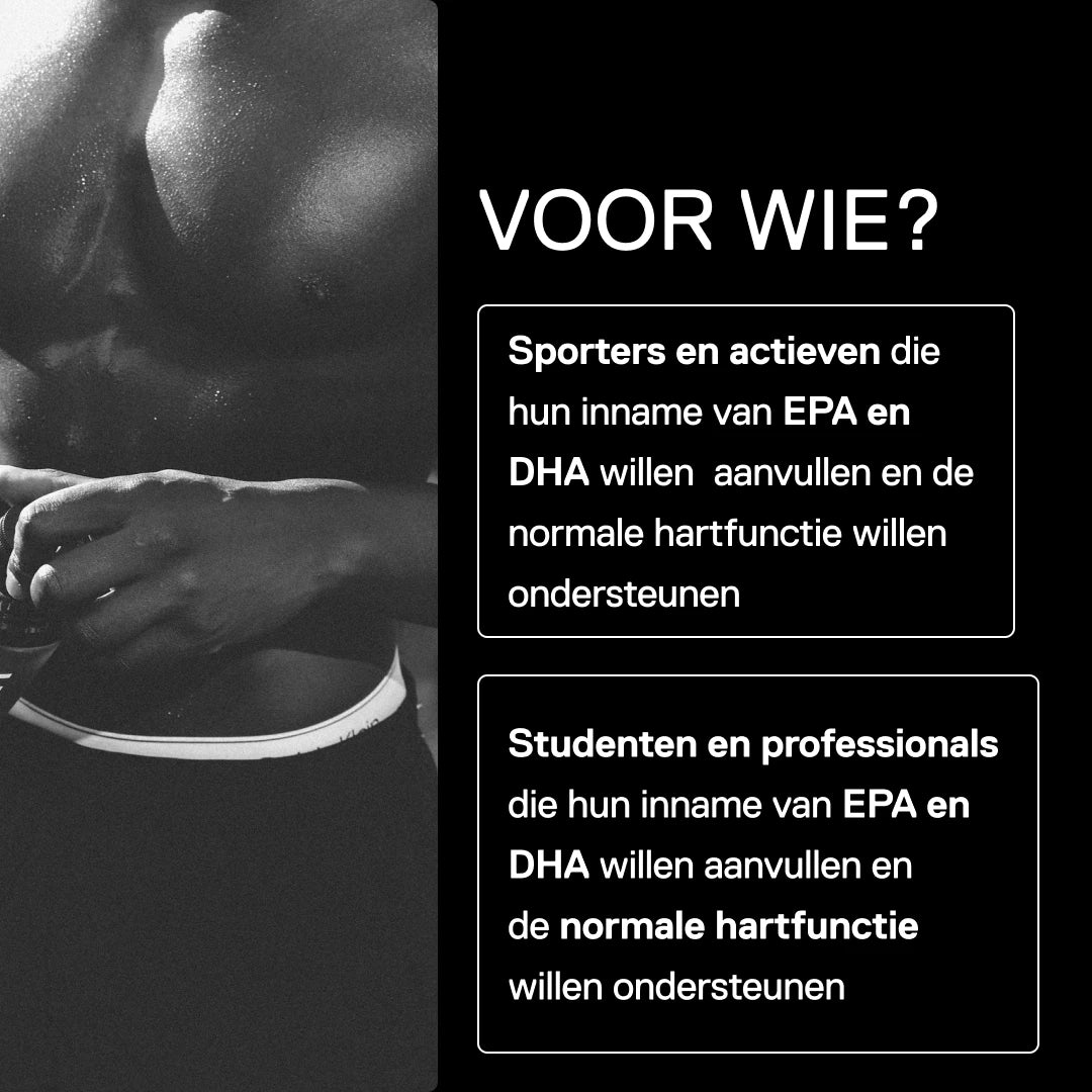QNT MOVE Omega-3 voor sporters, actieve mensen, studenten en professionals