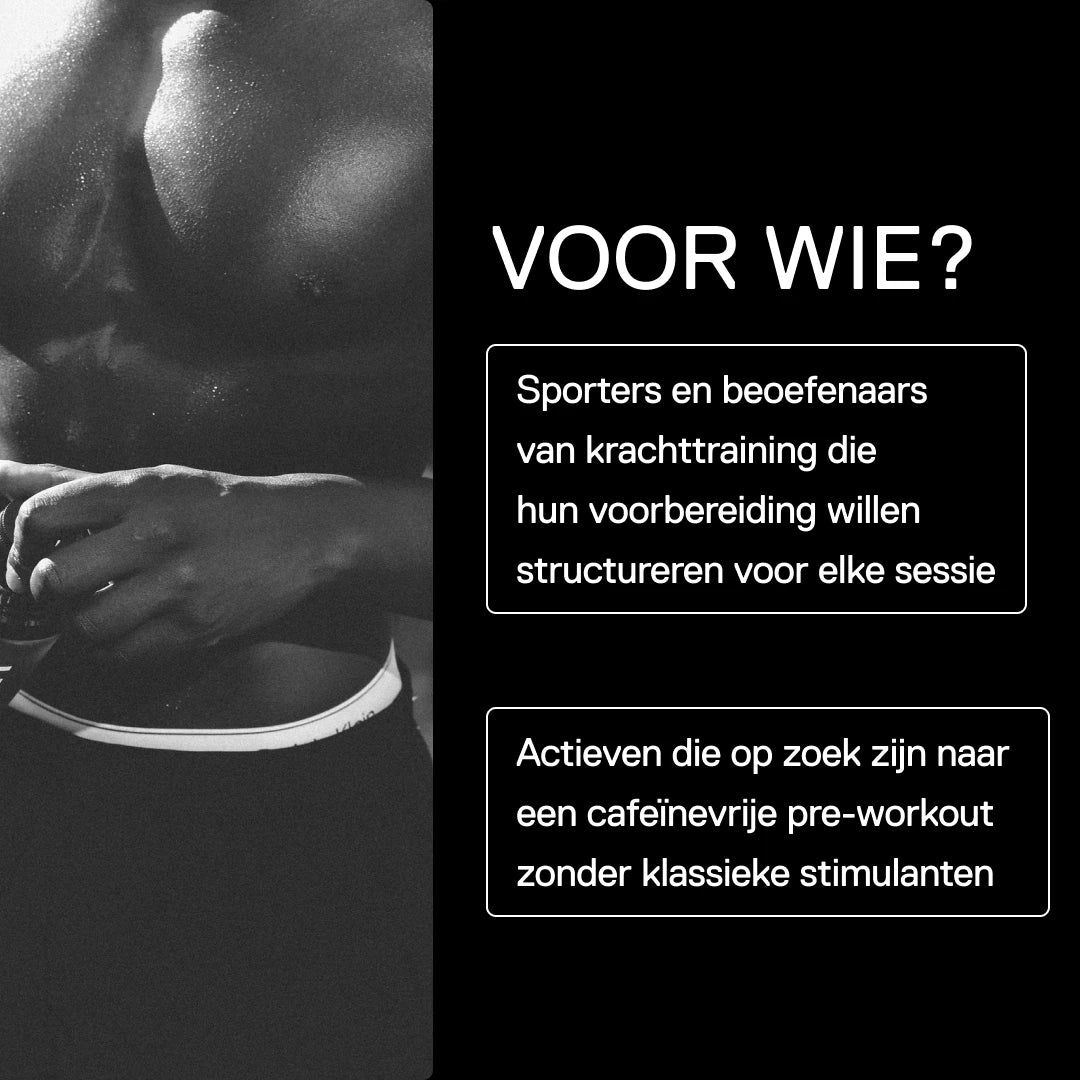 QNT MOVE Pre-Workout Zero Caffeine – voor sporters en intensieve training