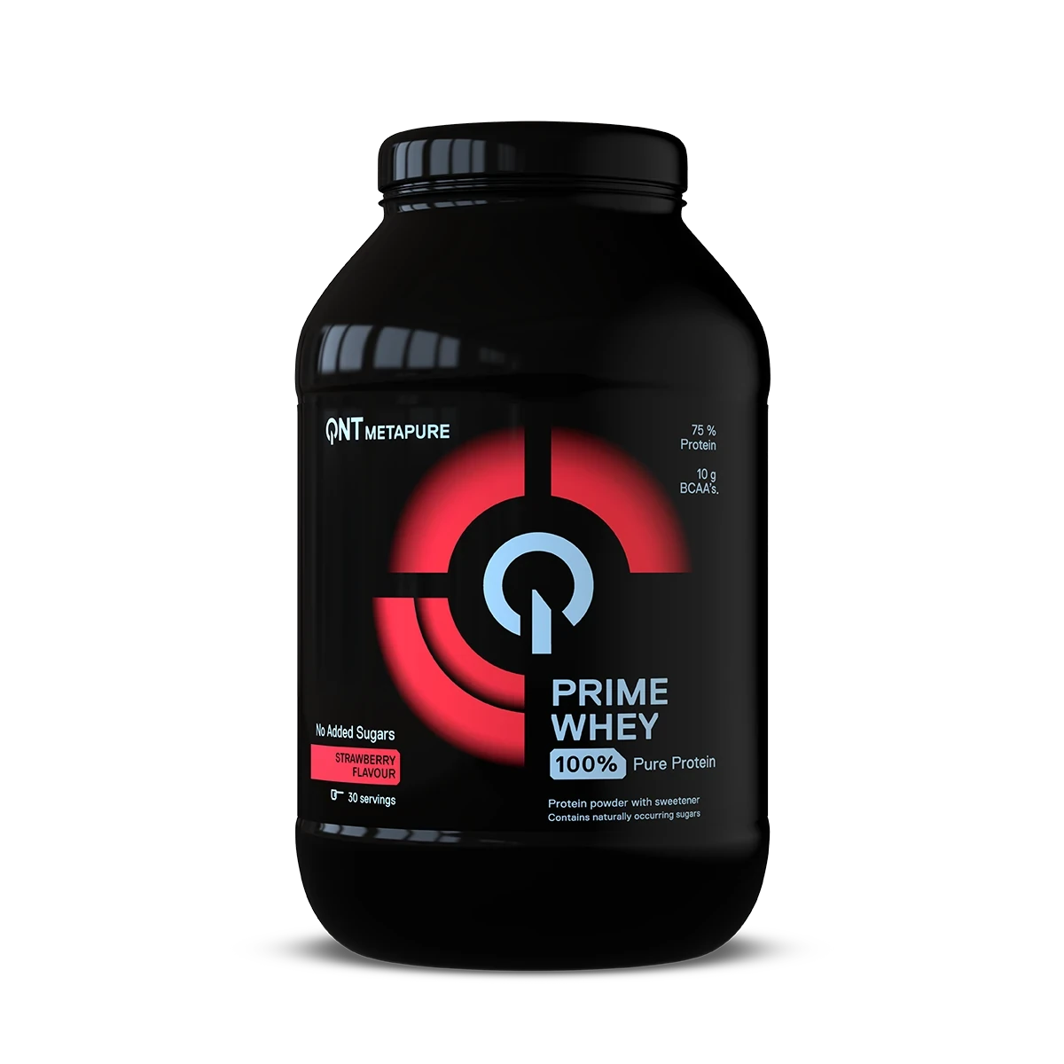 Prime Whey Protéine QNT Fraise 908 g, protéine whey en poudre