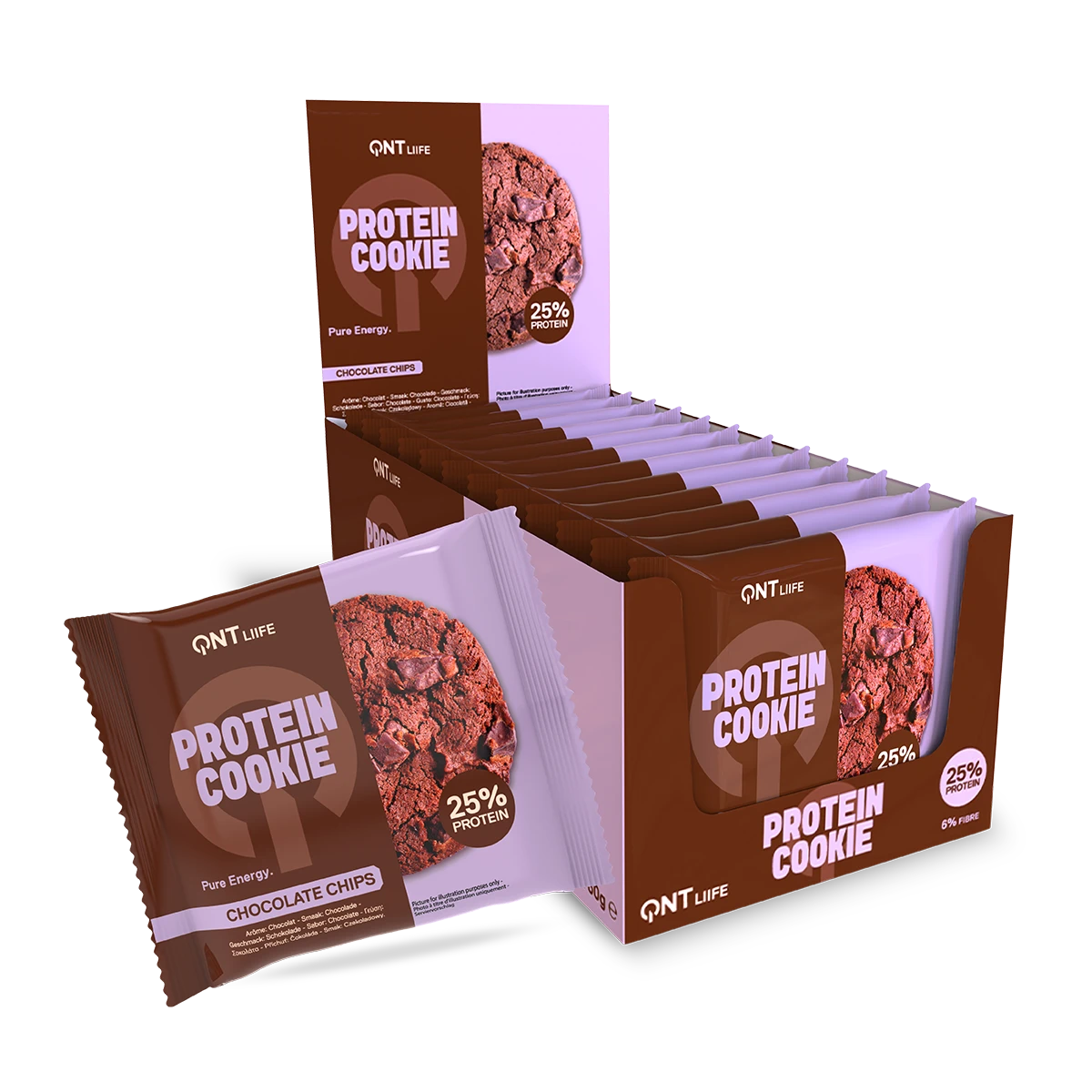Protéine Cookie | 12 x 60 g