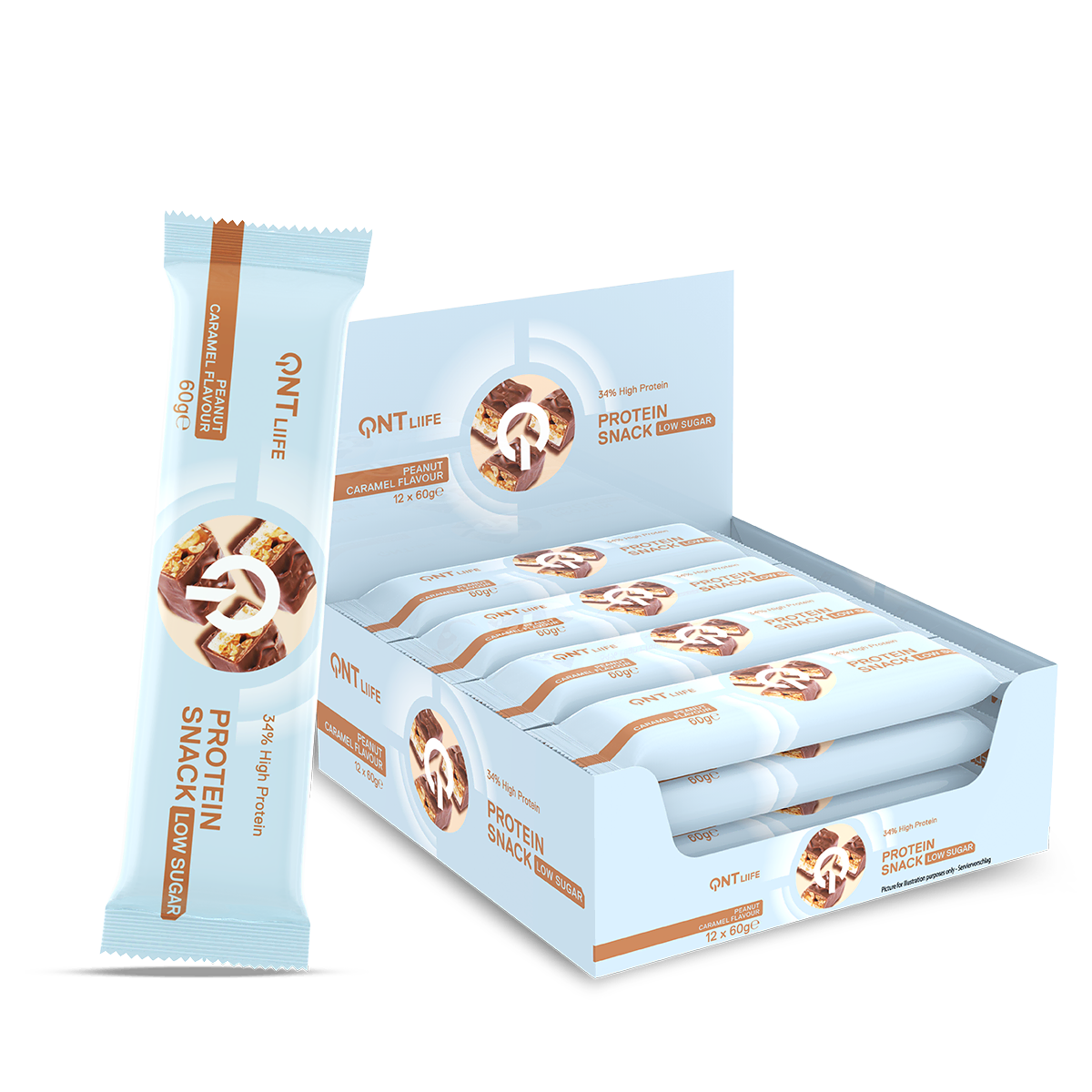 Barre protéinée QNT Protein Snack Bar 60 g