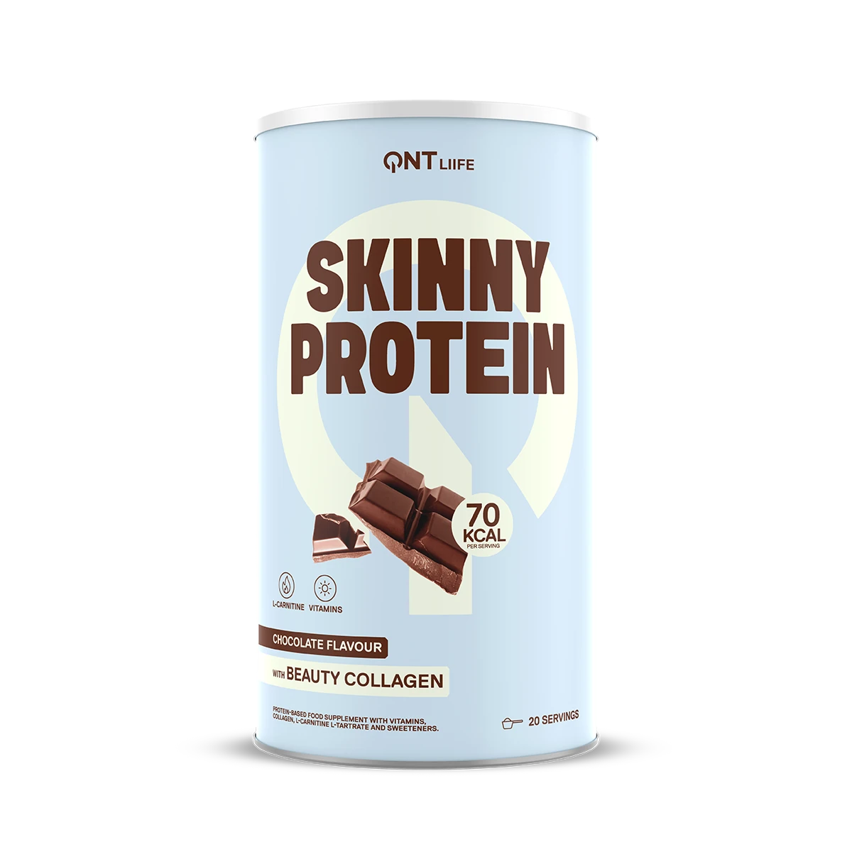 Protéine QNT Skinny Protein chocolat belge 440 g