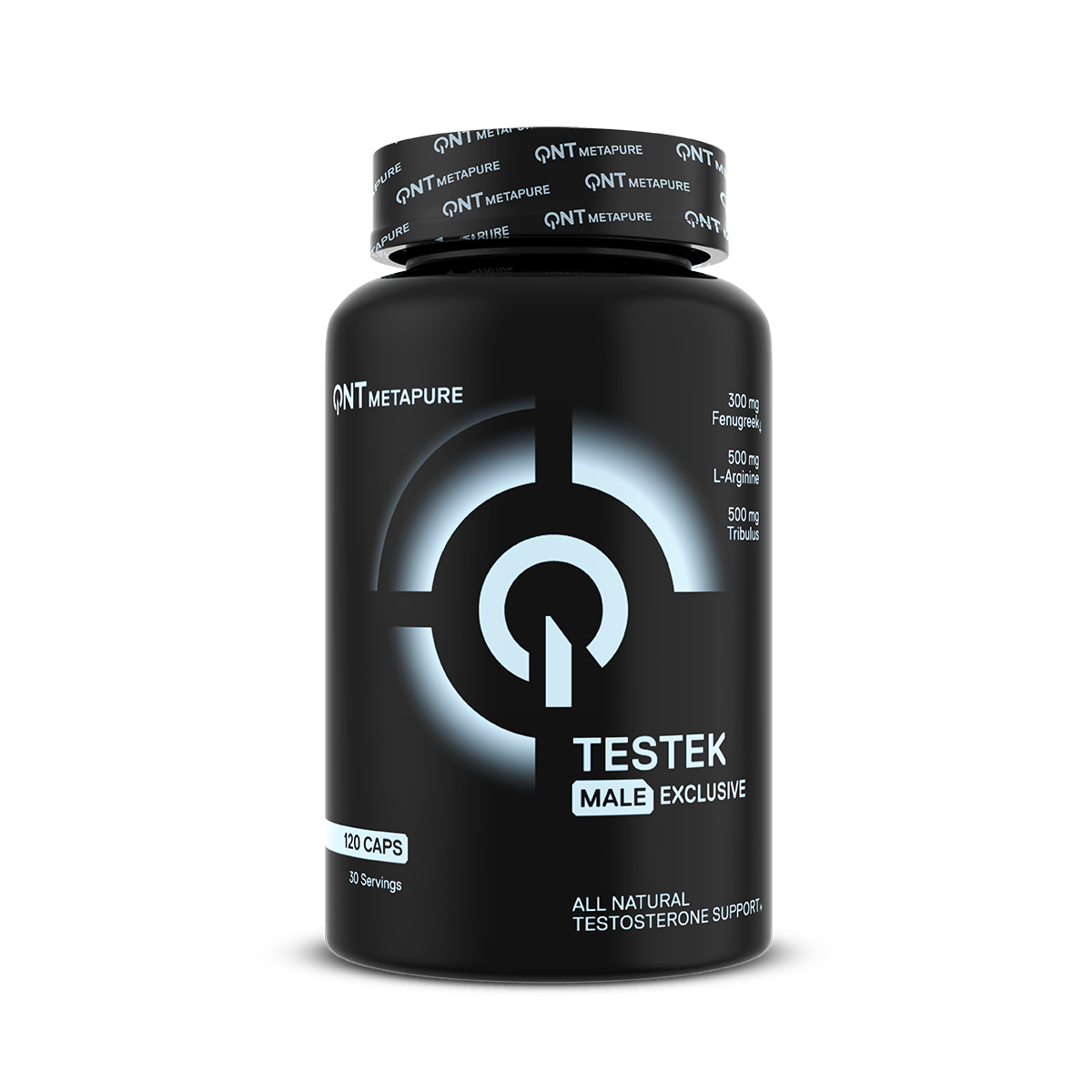 Complément alimentaire QNT Testek testosterone booster 120 capsules