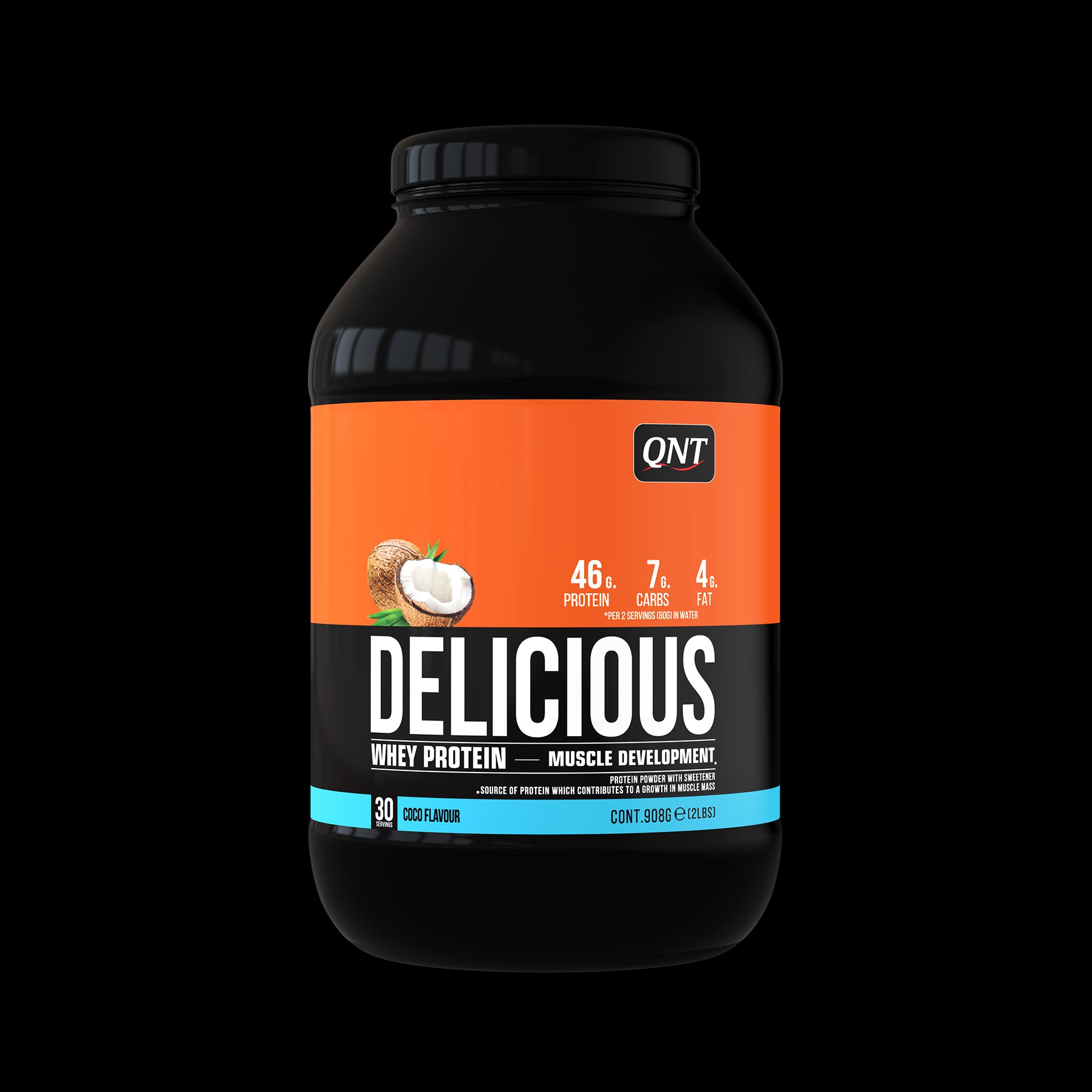 Delicious Protéine Whey Poudre | 908 g Coco