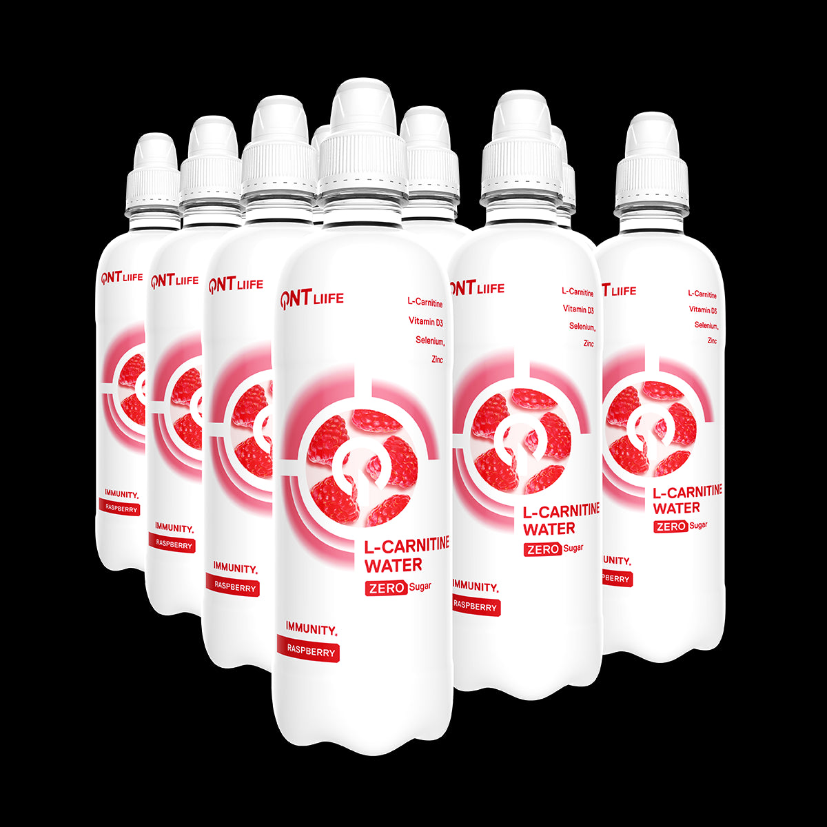 L-Carnitine Water | 12 x 500 ml | Framboise